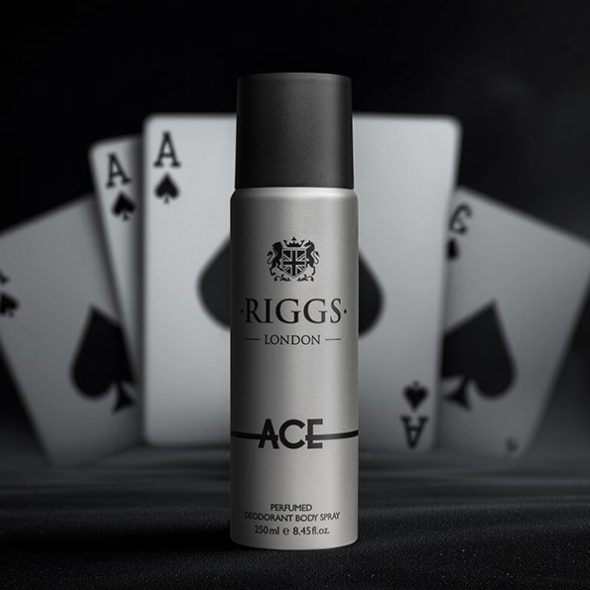 Riggs London Body Spray - ACE 250ml / ริกส์ ลอนดอน บอดี้ สเปรย์ - เอซ 250 มล.