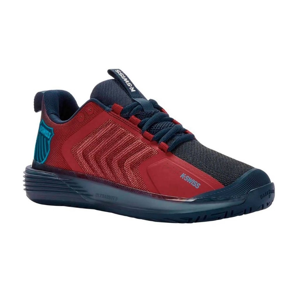 รองเท้าเทนนิส K Swiss Ultrashot 3 | Lollipop/Blue Opal/Blanc De Blanc ( 06988-640 )size 9.5us 42.5eu