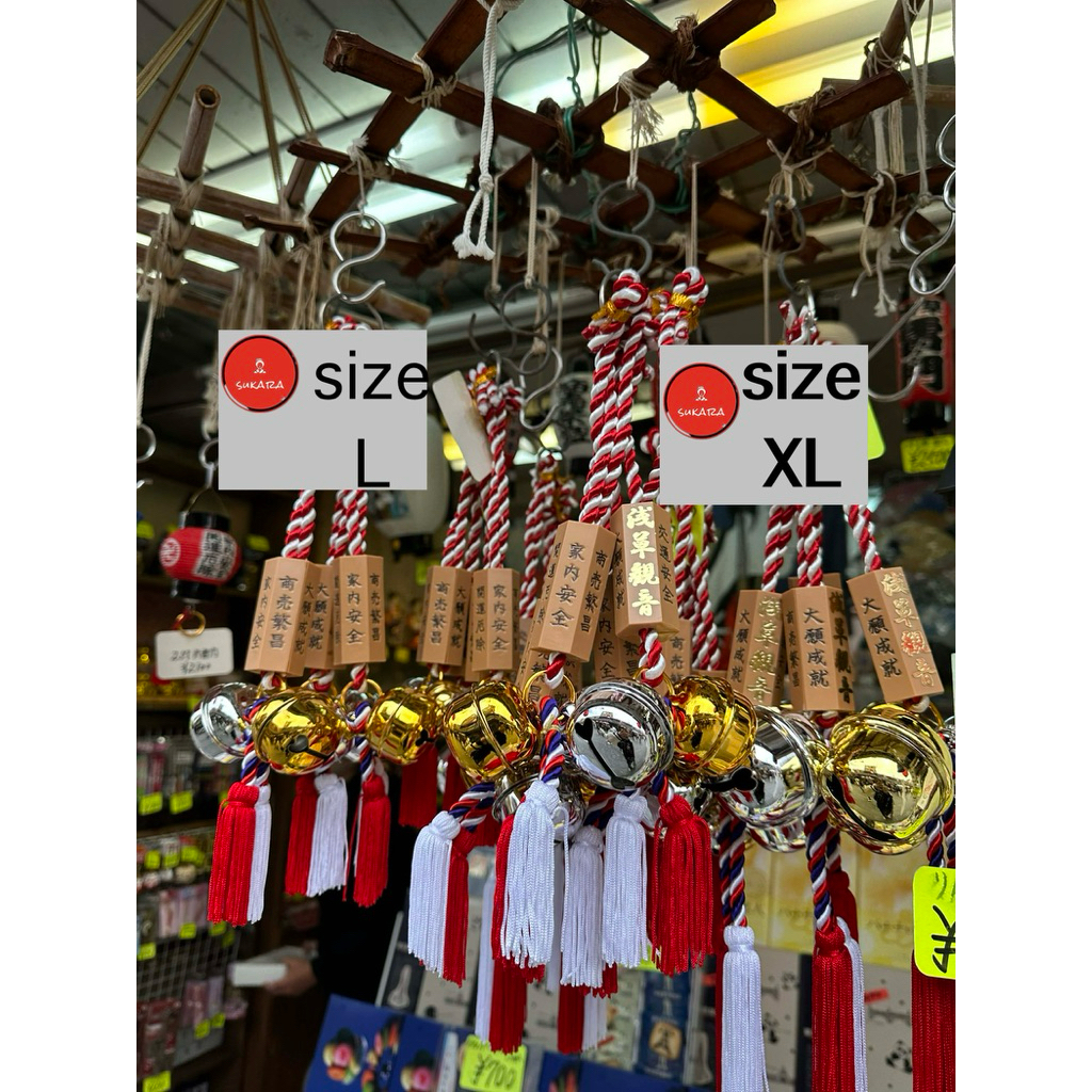 ของแท้ NEW 🇯🇵เครื่องรางญี่ปุ่น ห้อยรถยนต์ ประตูบ้าน ร้านค้า