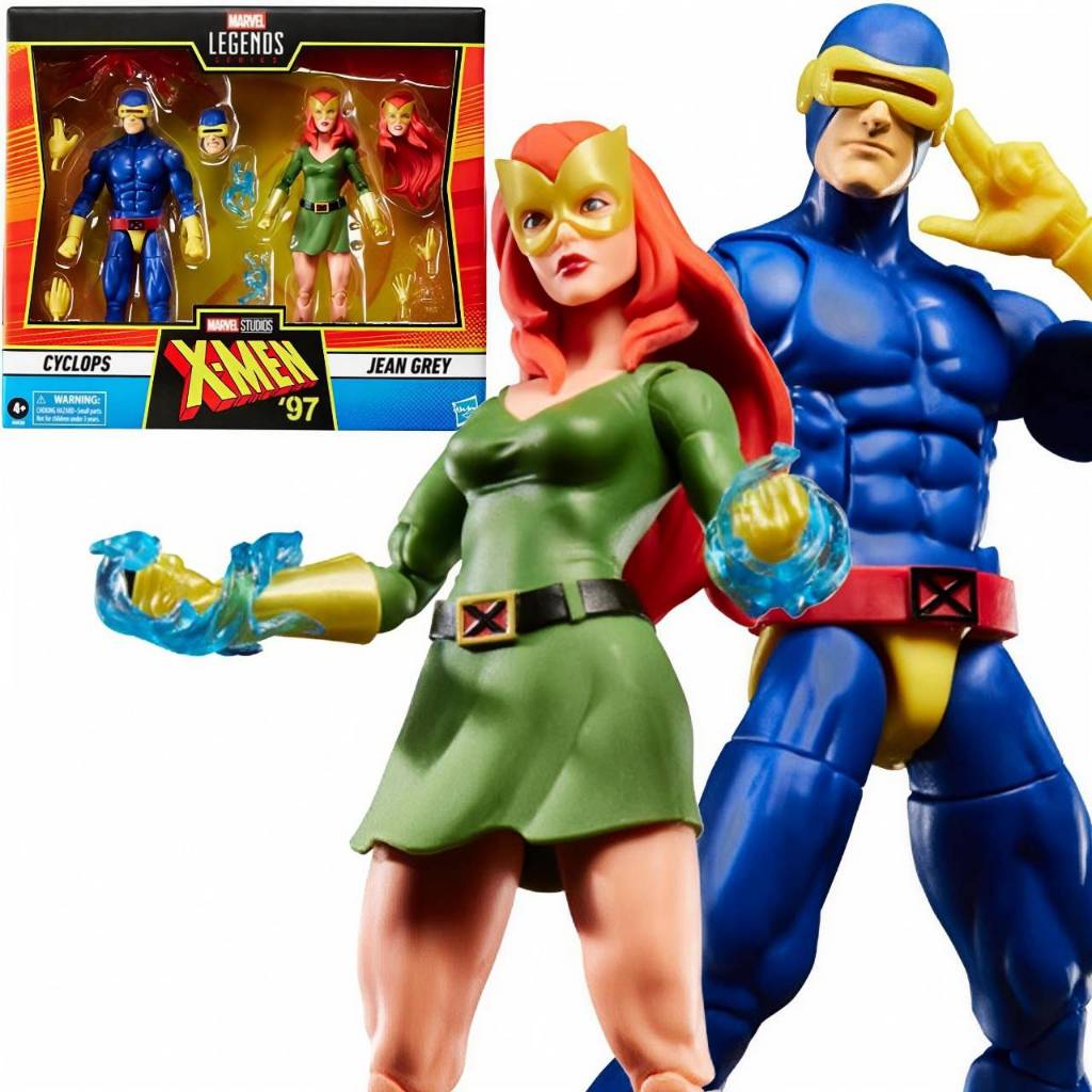 Hasbro Marvel Legends Cyclops and Jean Grey X-Men 6" Figure มาเวล ลีเจ้น ฟิกเกอร์ 6 นิ้ว สินค้าลิขสิ