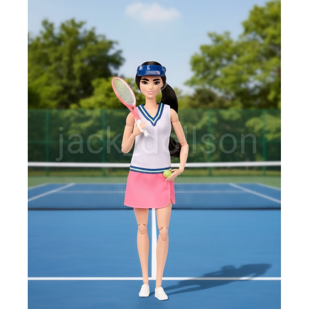 ​Barbie Doll & Accessories, Career Tennis Player Doll ตุ๊กตาบาร์บี้ รุ่น เทนนิส สินค้าพร้อมส่งครับ 🎾🎾