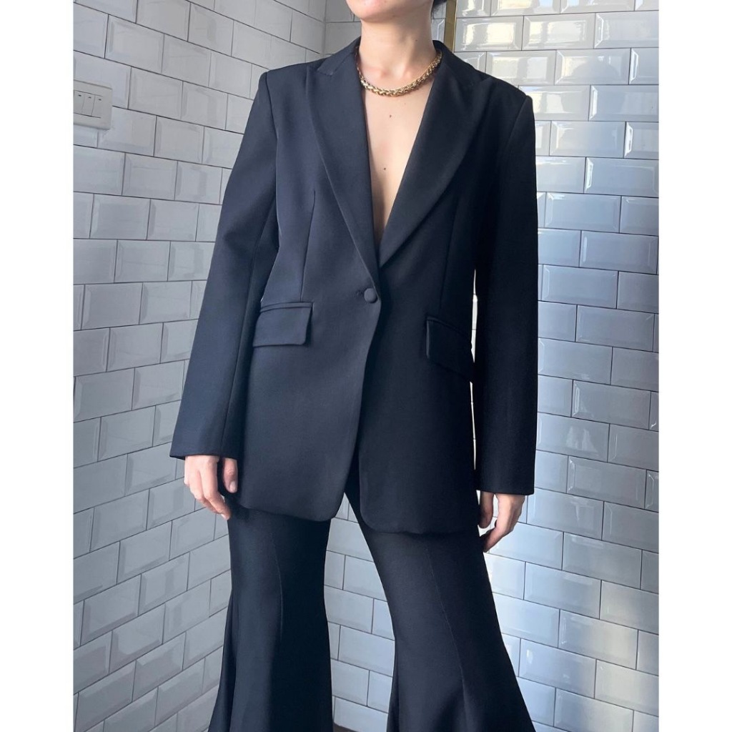 MMCHIC - ONE BUTTON BLAZER