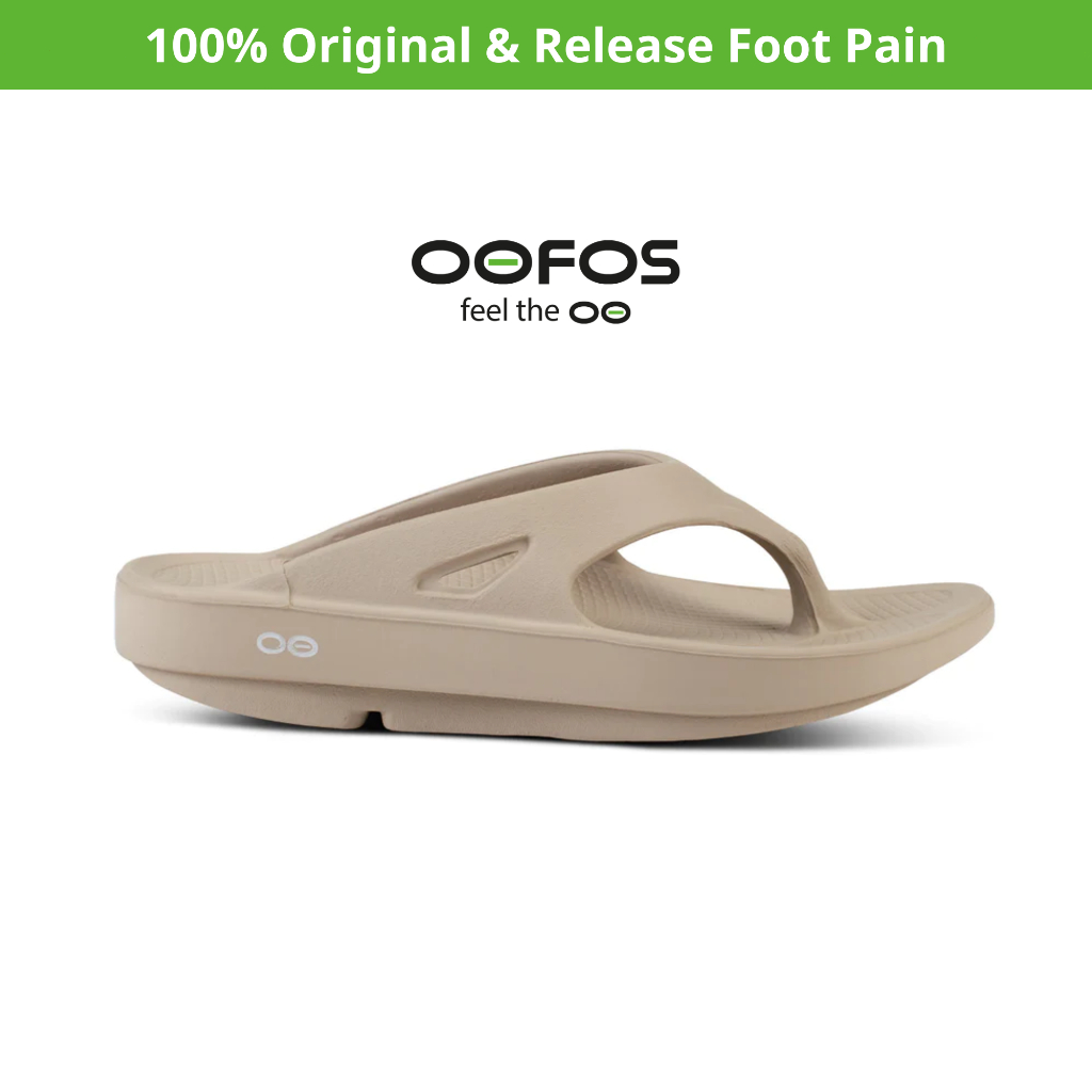 OOFOS รองเท้า ofos รองเท้าแตะเพื่อสุขภาพ Super นุ่มและนิ่ม รุ่น Ooriginal Black-เหมาะสำหรับผู้ชาย แล