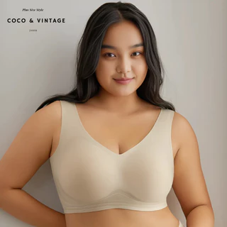 บราไร้โครง ชุดชั้นใน ไซส์ใหญ่ L-5XL 36-50 นิ้ว พลัสไซส์ เก็บทรง เก็บปีกเนียน ตะขอหลัง เสื้อในคนอ้วน