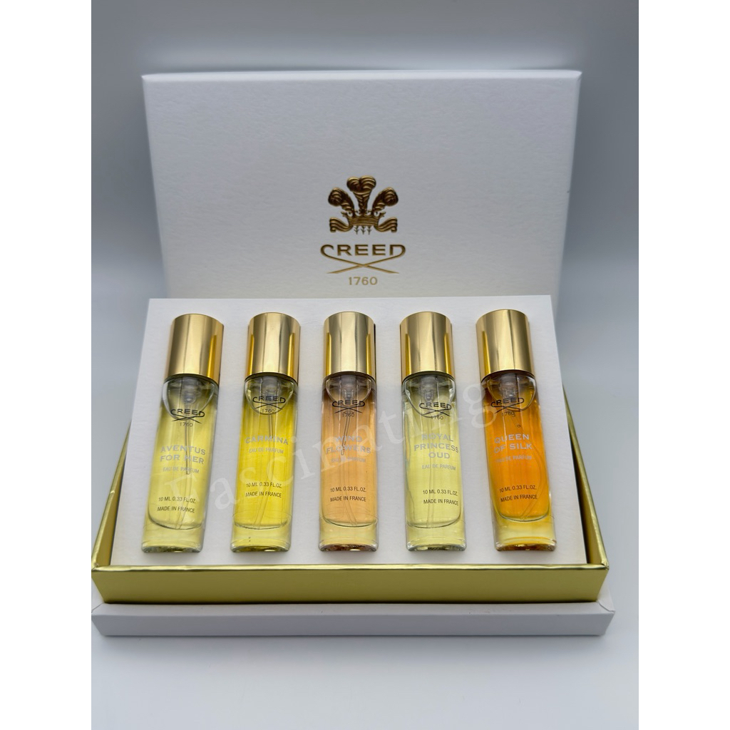Creed Aventus /Silver / Millesime กดเลือกกลิ่นได้ค่ะ ขนาดพกพา 10ml/ขวด หัวสเปรย์ สินค้าฉลากไทยค่ะ