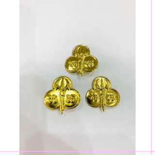 เข็มติดหมวกเนตรนารี หญิง สีทอง อุปกรณ์เนตรนารี เข็มติดหมวก