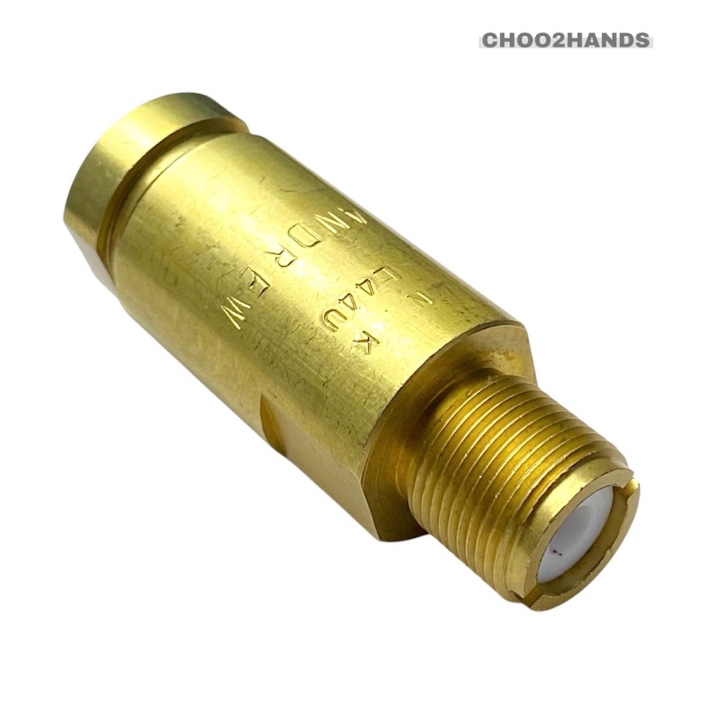 Andrew L44U ขั้วต่อ UHF Female (SO-239) สำหรับสาย Heliax 1/2 นิ้ว (LDF4-50A) หัวต่อสายนำสัญญาณ RF ขอ