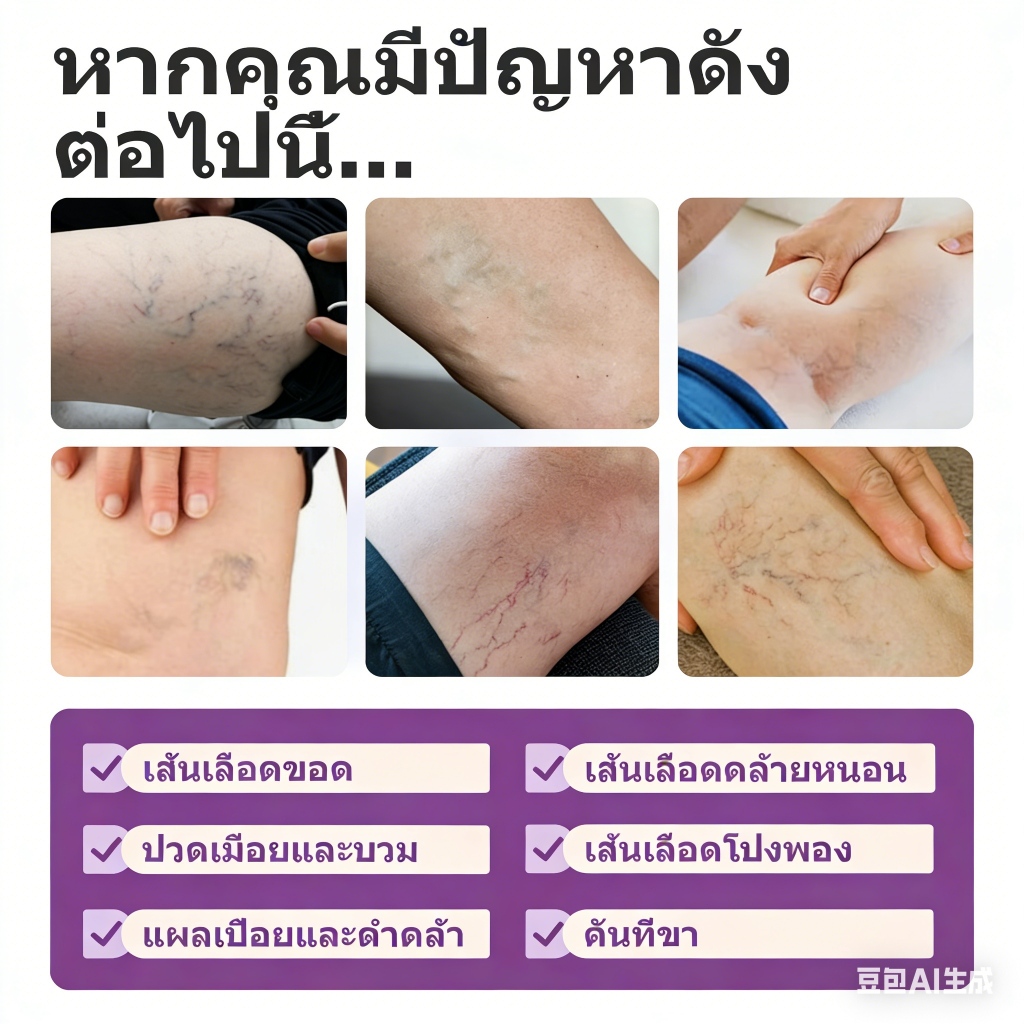 Kreain Nature เจลบรรเทาเส้นเลือดขอด บรรเทาอาการปวดอย่างรวดเร็ว ช่วยผ่อนคลายความเมื่อยล้า ดูแลเส้นเลือดบริเวณขา ให้ขาผ่อน - รูปที่ 3