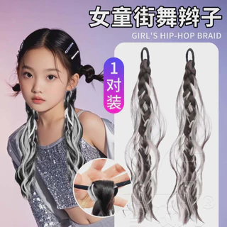 *(พร้อมส่งจากขอนแก่น) พร๊อบผมเปียไฮไลต์ (2ข้าง) เพิ่มความสวยให้การแต่งตัว ด้วยวิธีง่ายๆ มัดผมเปียแซมไฮไลต์สีสวยๆ
