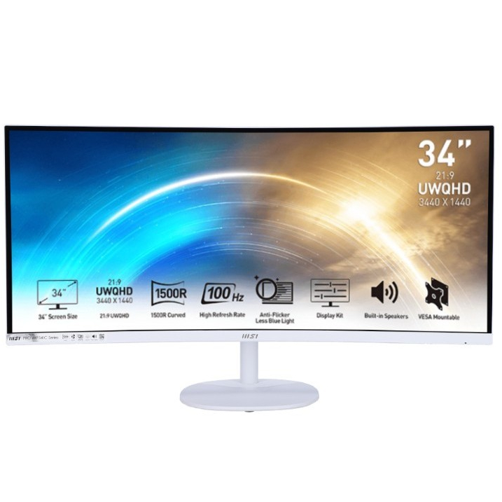 MSI PRO MP341CQW 34" VA MONITOR