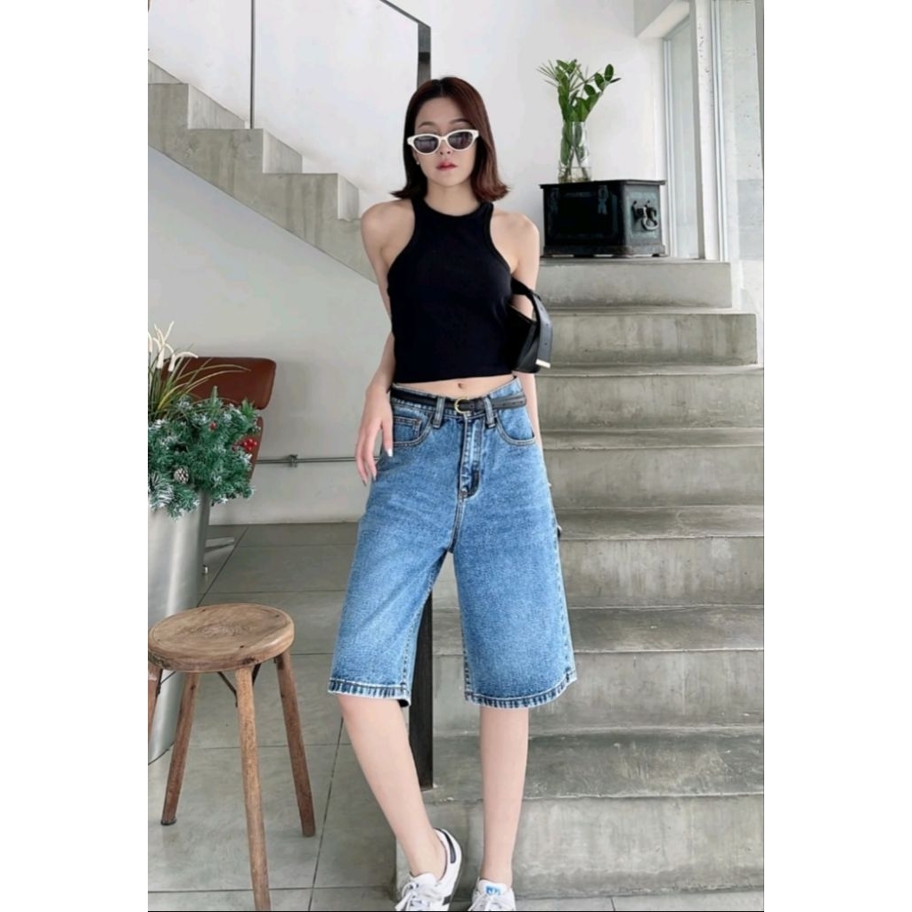 กางเกงยีนส์ทรง Jort 5ส่วน