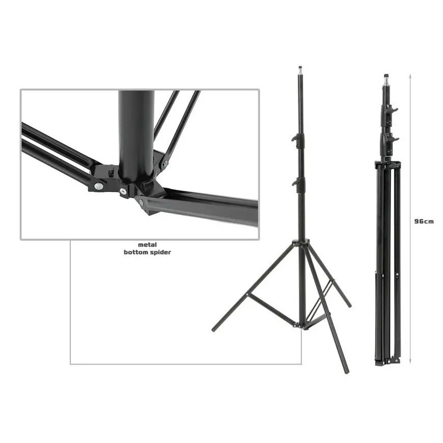 ขาตั้งไฟ Tripod Light Stand 280 cm สีดำ thumbnail 4