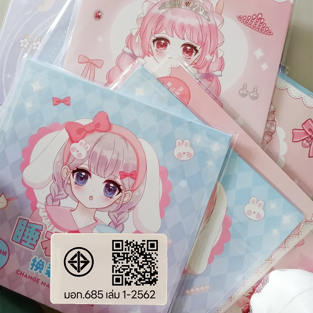 BEVAVAR สติ๊กเกอร์แต่งตัว ชุดสติกเกอร์ สําหรับเด็ก สติ๊กเกอร์สาว กระตุ้นจินตนาการของเด็ก ๆ สติกเกอร์ปาร์ตี้ - รูปที่ 7