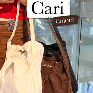 ANNE KOKKE Cari กระเป๋าผ้าไนลอน สะพายได้ ปรับสายได้  ดีไซน์เ…