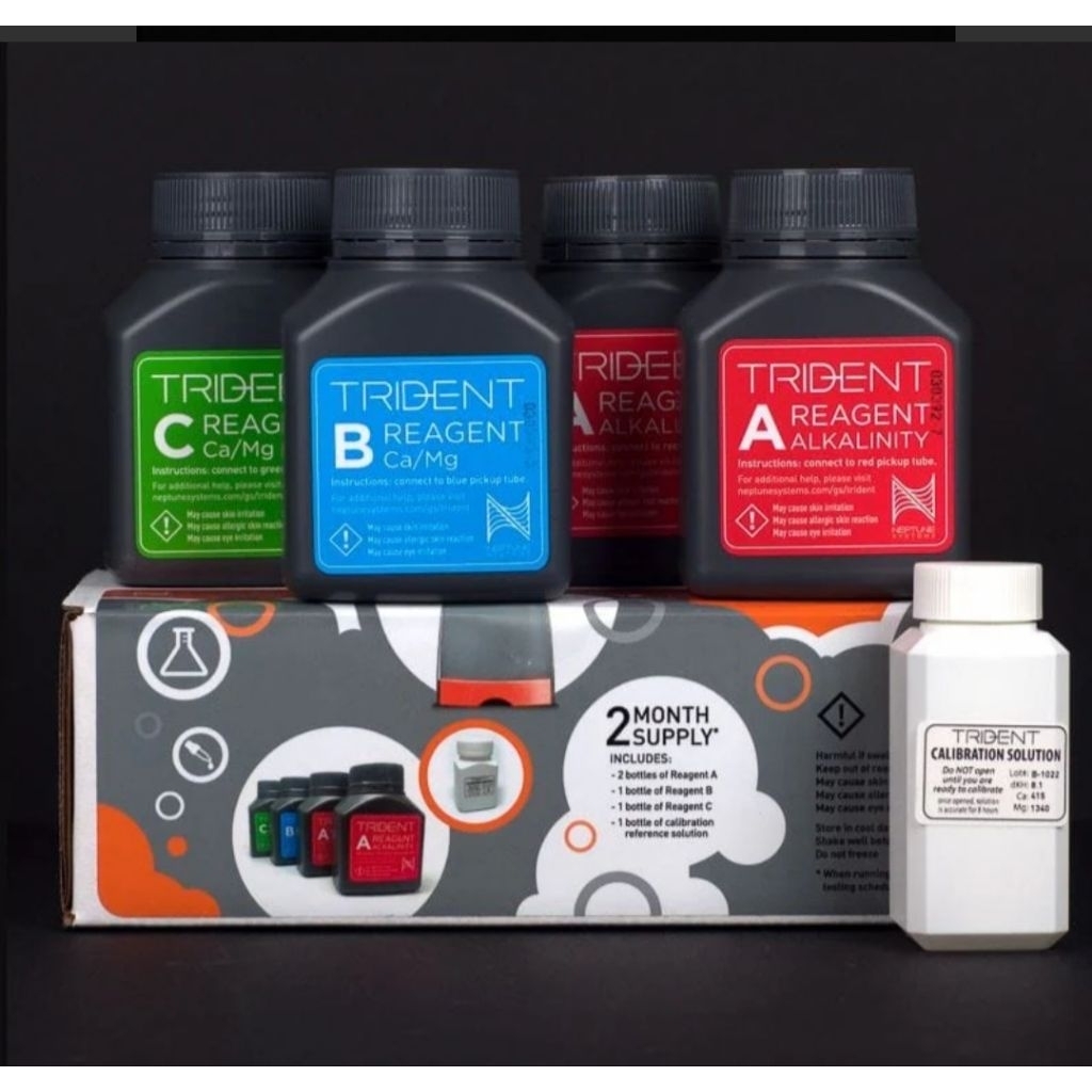 ชุดน้ำยา Neptune Systems Apex Trident Reagent Kit (สำหรับใช้ 2 เดือน)