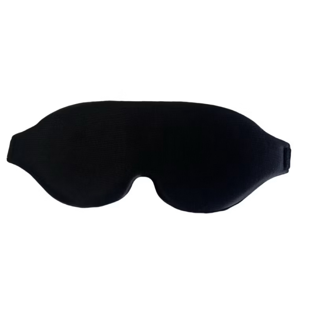 ผ้าปิดตานอนหลับ 3D Sleep Mask สายปรับได้ ใส่สบาย ไม่กดตา ผ้านุ่ม กันแสง 100%