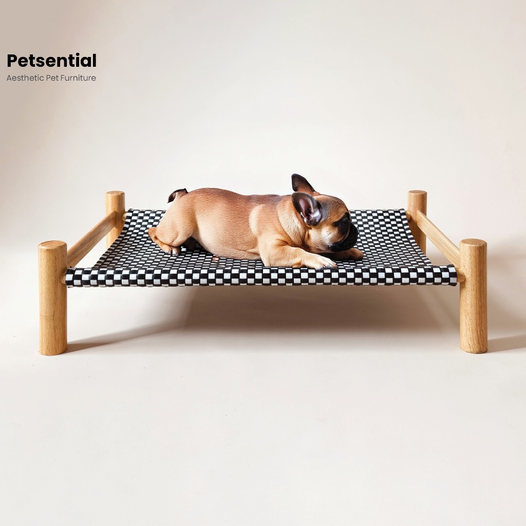 Petsential ที่นอนสัตว์เลี้ยง เปลสานแฮนด์เมด เตียงสุนัข เปลแมว