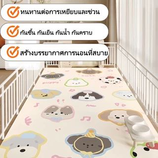 แผ่นปูสัตว์เลี้ยง เติมหนา PVC ง่ายต่อการสะอาด กันกัดทนทาน กันน้ำปัสสาวะ ปรับแต่งได้ แผ่นรองกันลื่น