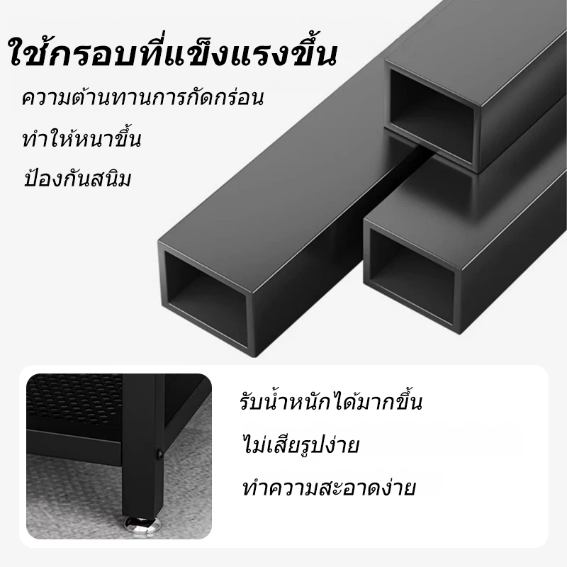 ชั้นวางรองเท้าพร้อมเบาะนั่ง ที่เก็บรองเท้า เก้าอี้นั่งใส่รองเท้า พร้อมชั้นวางรองเท้า 2 ชั้น ประหยัดพื้นที่ เบาะนุ่มสบาย - รูปที่ 5