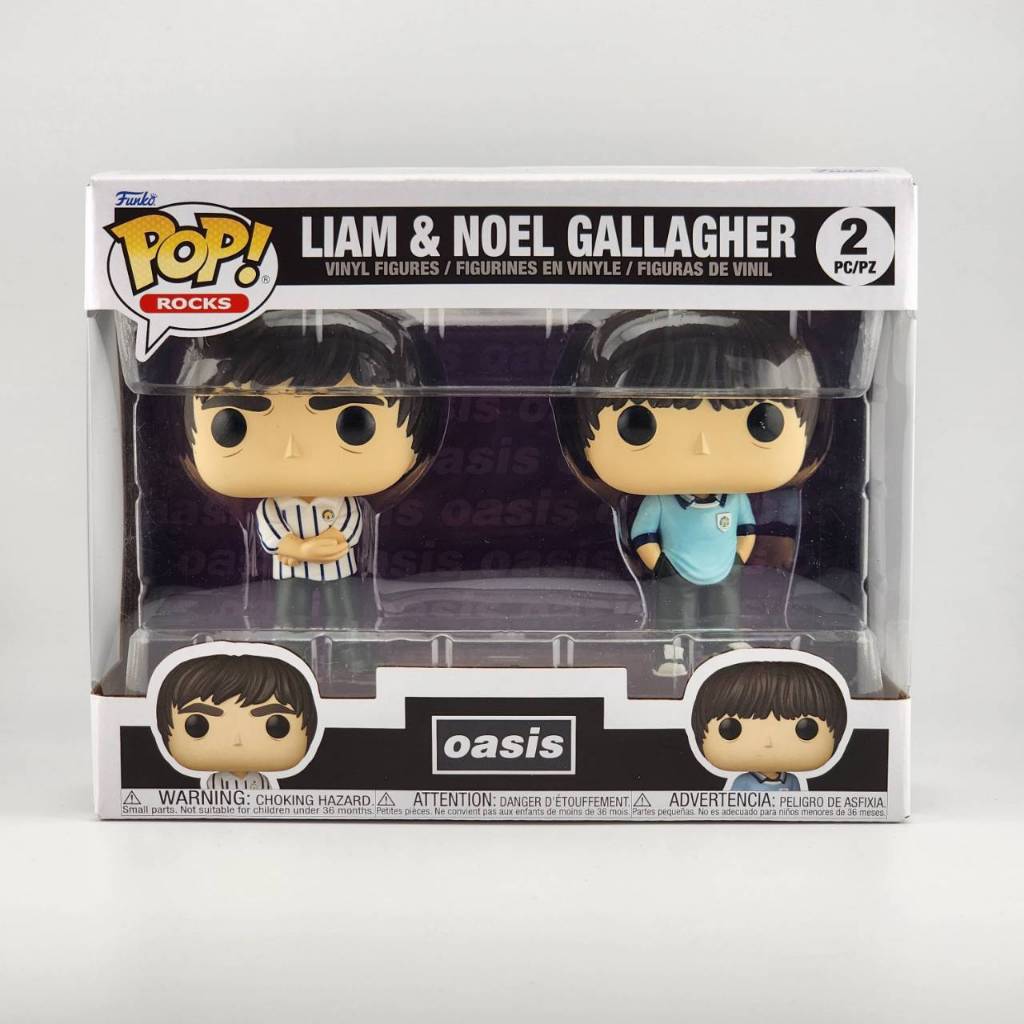 Funko Pop! Oasis – Liam & Noel Gallagher 2 Pack