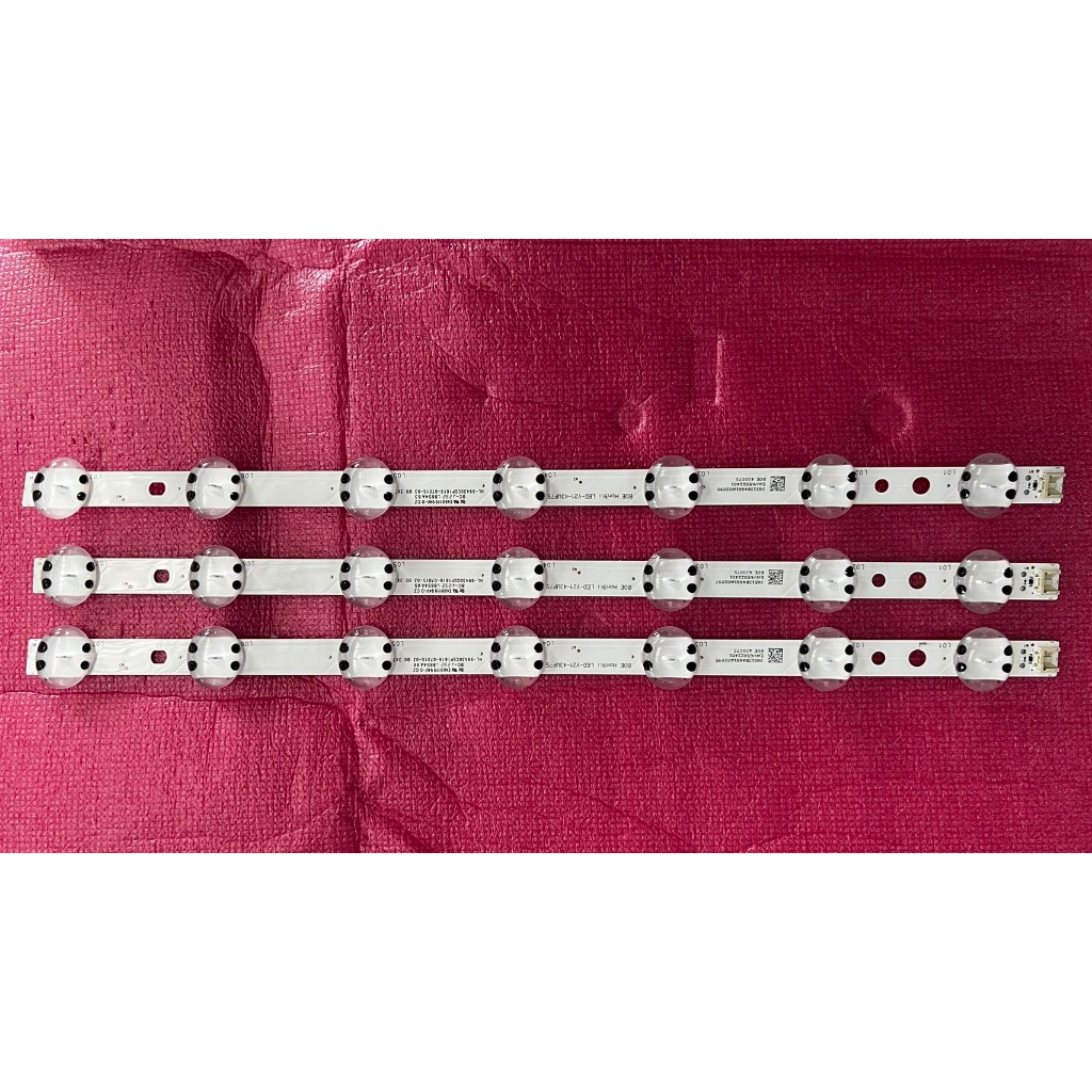 หลอด แอลอีดี แอลจี รุ่น 43UP7500 43UQ7500 43UQ751 43US660  หลอด 7 ดวง 3 เส้น สินค้าแกะจากเครื่องจอแต