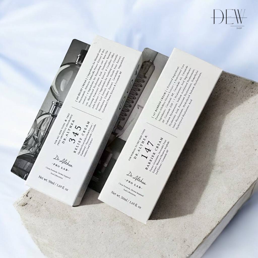 althea 147 Barrier Cream / 345  50 มล.ครีมบำรุงผิว ครีมนี้เหมาะสำหรับผิวแห้งแพ้ง่ายและมีสิว