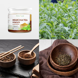 ผงโฮจิฉะ มีอย. แท้ ไม่ผสมแป้ง จากเกษตรกรไทย แบรนด์ไร่พระจันทร์ (Hojicha powder ผงโฮจิฉะ โฮจิฉะผง ผงชาคั่ว)
