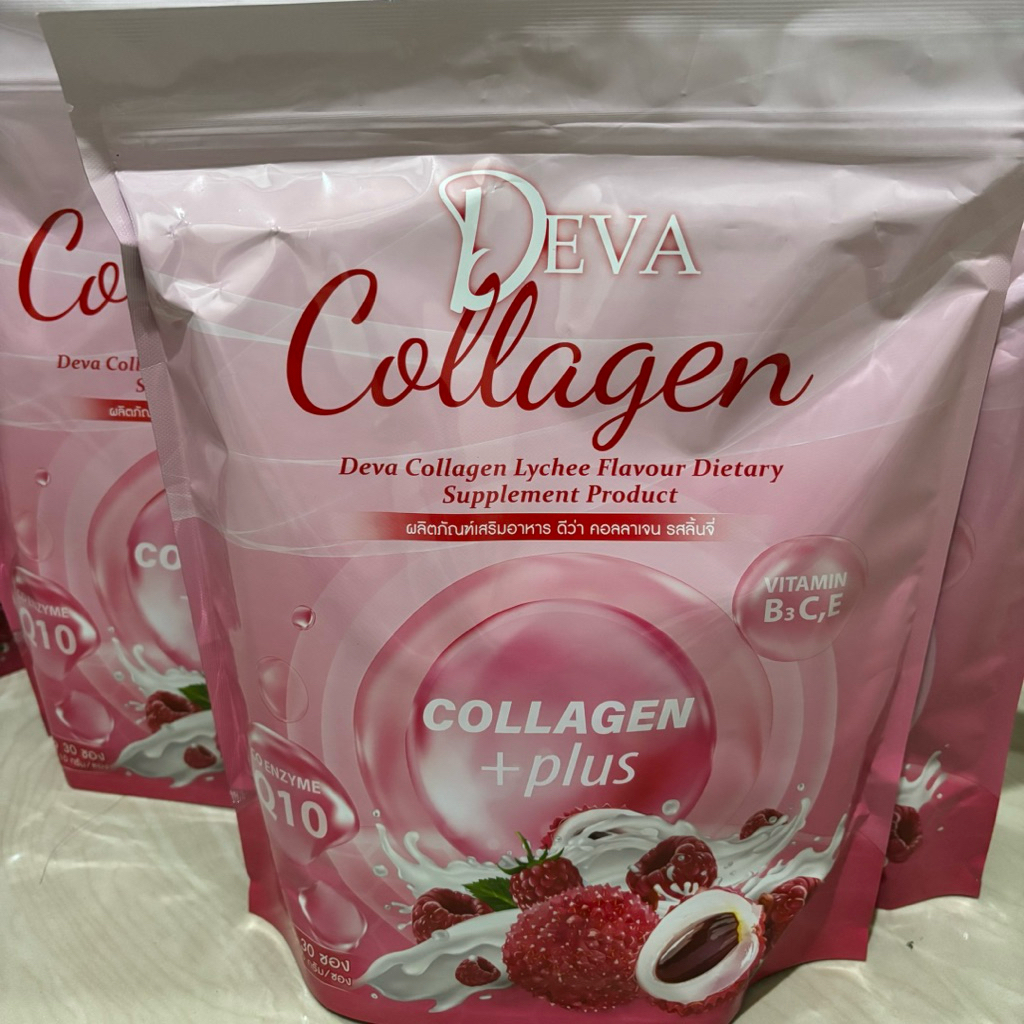 Deva Collagen คอลลาเจนผงรสลิ้นจี่