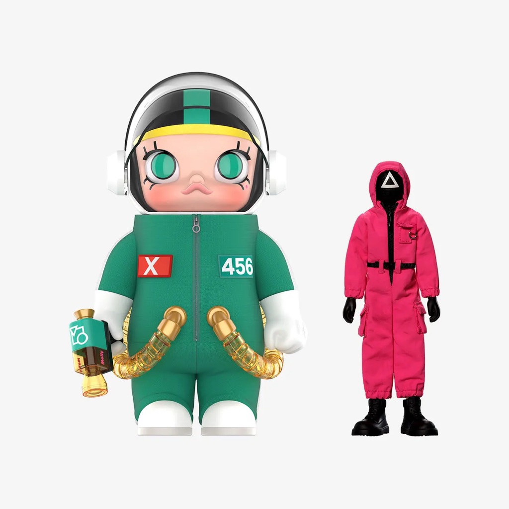 พร้อมส่ง🛵มีส่งด่วน✨ 🎲 MEGA SPACE MOLLY 🧩 400% + Action Figure Squid Game Set 🎬