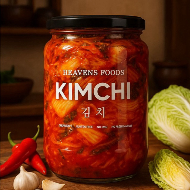 พร้อมทาน เปิดทานได้เลย  Kimchi กิมจิโฮมเมด พร้อมทาน สูตรคลีน อร่อย | HEAVENSFOODS