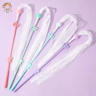 TCS ไม้นางฟ้าตกแมว ไม้ตกแมว ของเล่นแมว หลากสไตล์สีสันสดใส