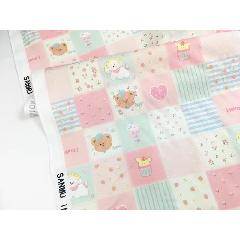 Preorder-ผ้าคอตตอนแท้100%_พิมพ์Digital หน้ากว้าง 110ซม.(44นิ้ว) ผ้าเมตร ผ้านำเข้า – โปรปัง