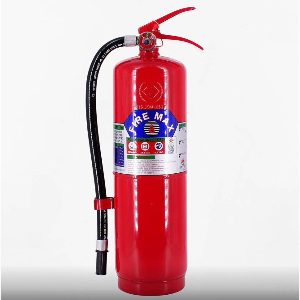 ถังดับเพลิงเคมี(ผงเคมีแห้ง)ขนาด 10-15 ปอนด์ ยี่ห้อ FIRE MAX (4A5B)  พร้อมใช้งาน เครื่องดับเพลิง ราคา ถูกที่สุด ดีลบีเคเค แกลเลอรีภาพที่ 6