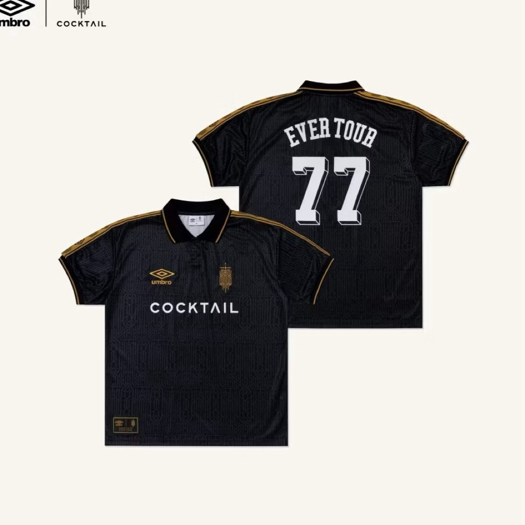 (มือ 2) UMBRO X COCKTAIL JERSEY (Black) Size : L
