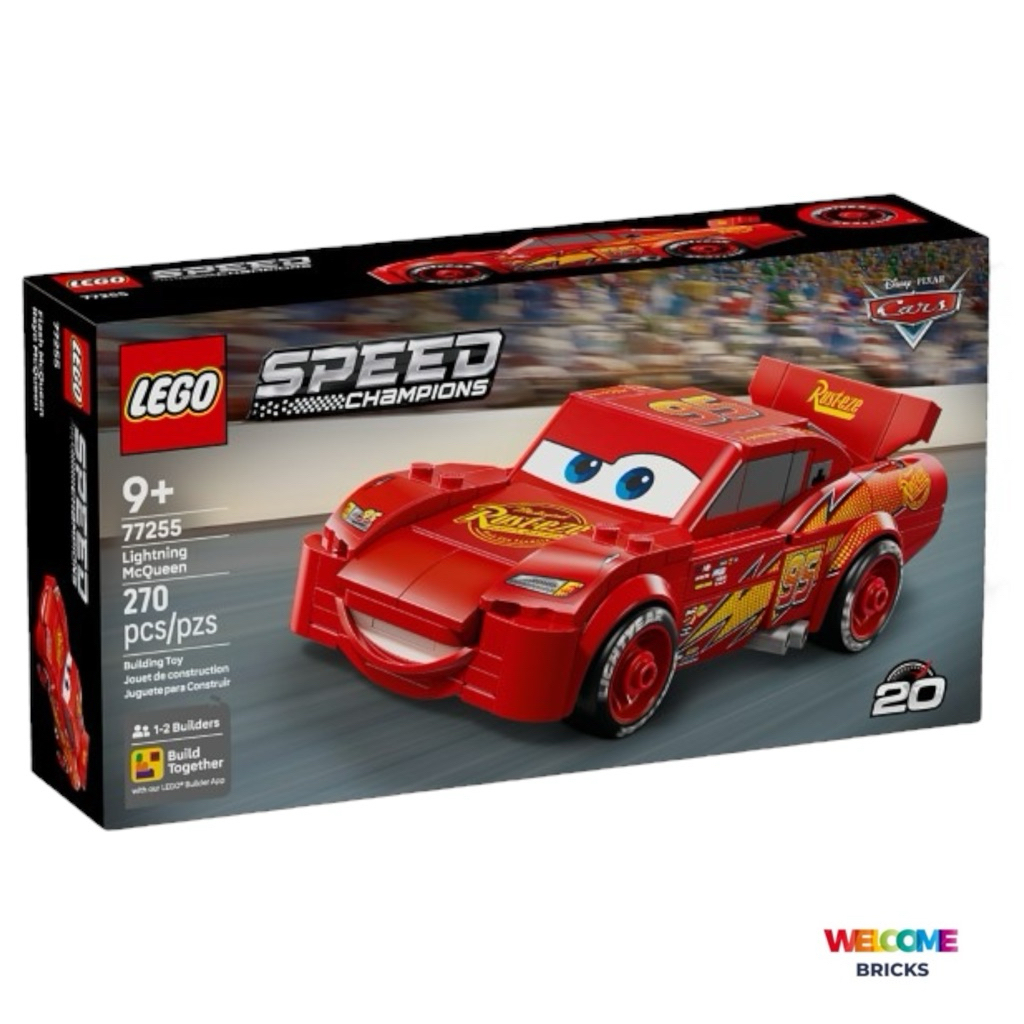 Lego Disney 77255 Lightning McQueen สินค้าใหม่ ของแท้ 100%