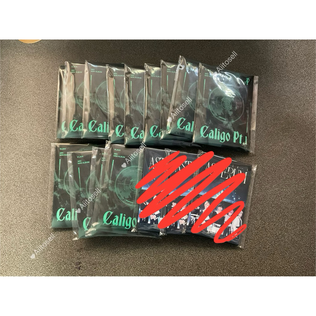 (พร้อมส่ง) Plave Caligo pt.1 POCA album โพคาอัลบั้ม ไม่แกะ