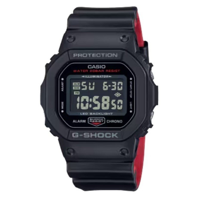 นาฬิกาข้อมือ CASIO G-SHOCK รุ่น DW-5600UHR-1DR รับประกันศูนย์ cmg