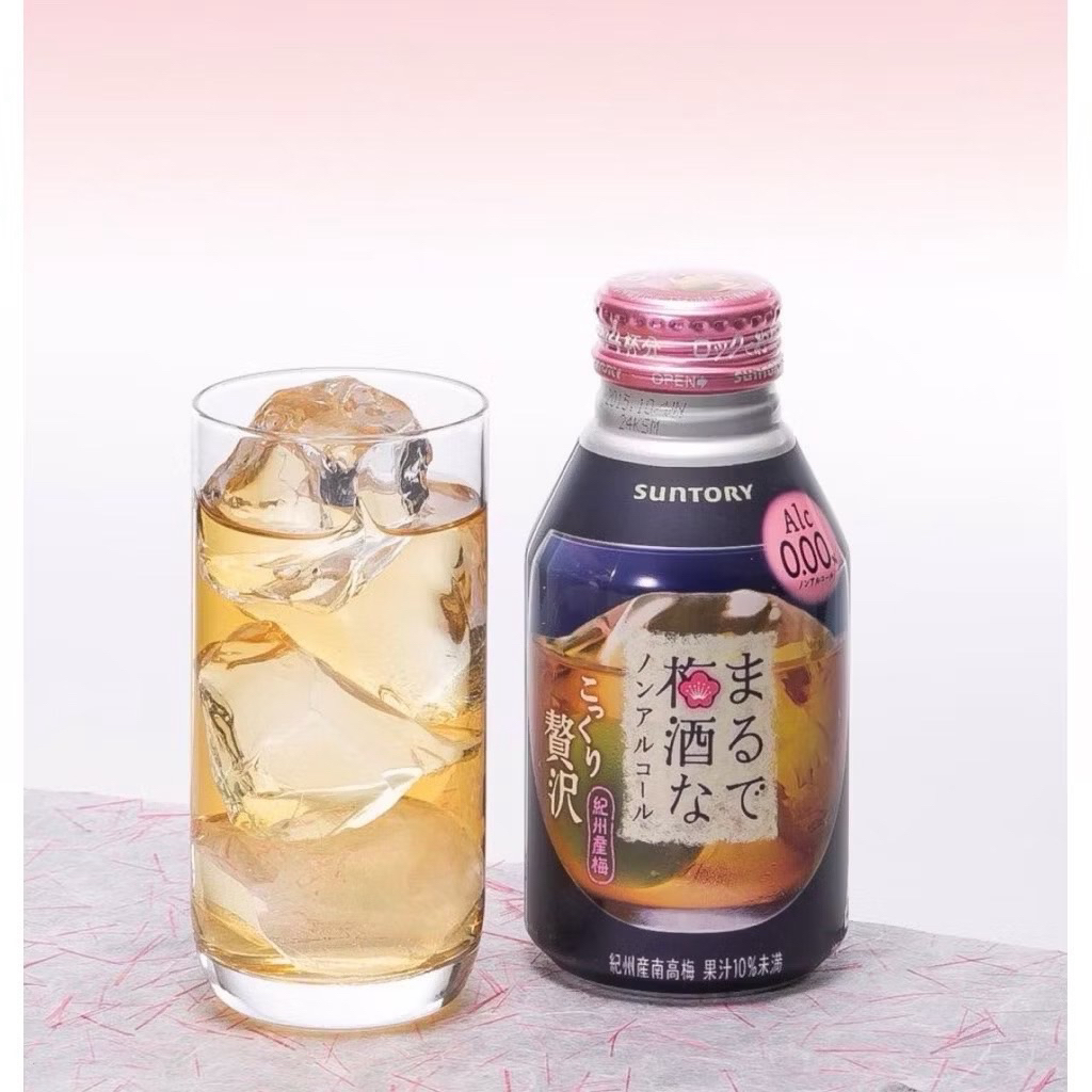 SUNTORY Umeshu 0.00% อุเมะชูญี่ปุ่น ไม่มีแอลกอฮอล์