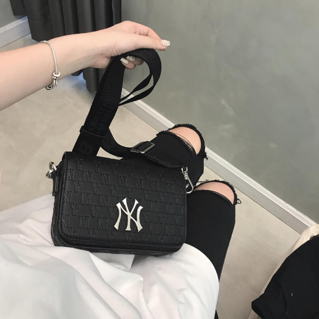 MLB พร้อมส่ง ของแท้💯% กระเป๋าMLB cross body bag กระเป๋าสะพายข้าง กระเป๋าNY รุ่นใหม่ล่าสุด - รูปที่ 6