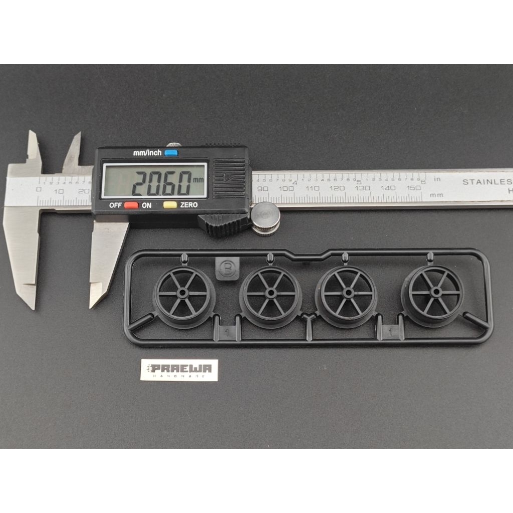 ล้อกลางล้างหน้าไล่เบา PA-GF 20.6mm - Custom Made Medium Dia. Light Weight Wheels 20.6mm (PA-GF)