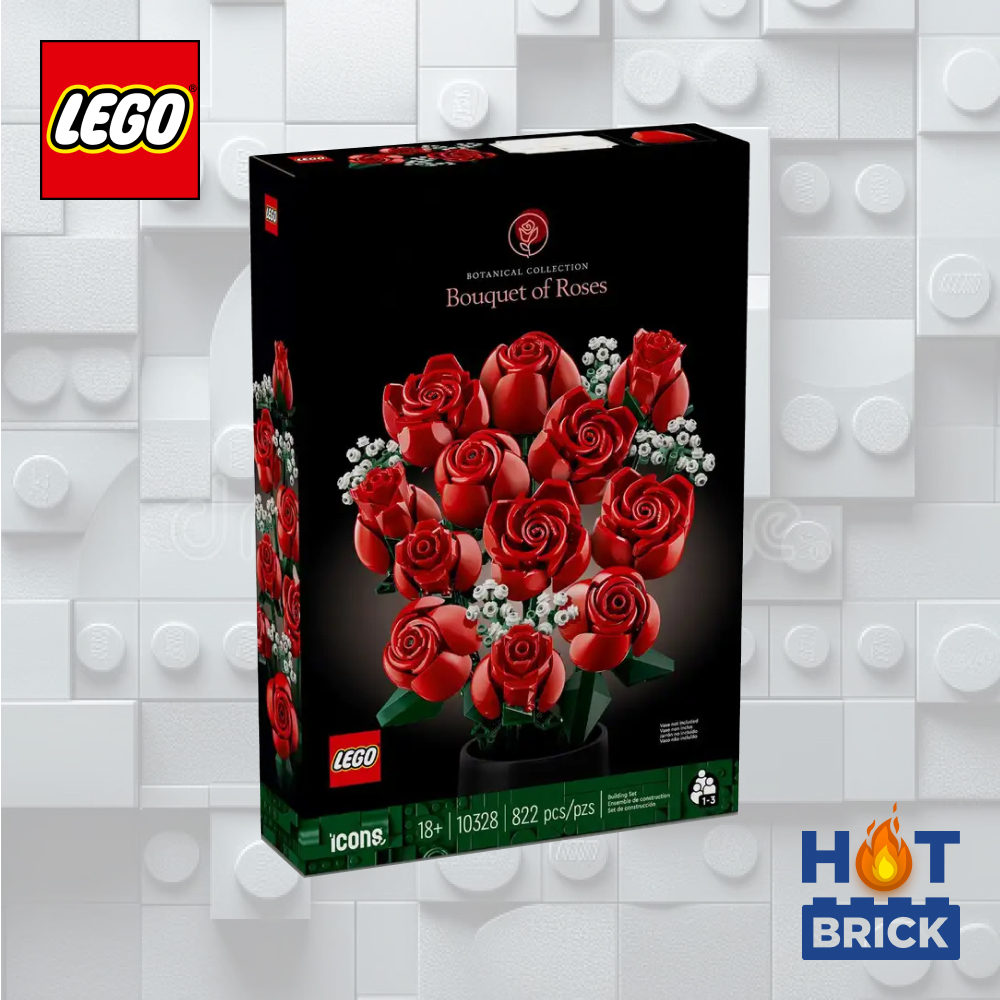 LEGO 10328 Bouquet of Roses เลโก้ของแท้ พร้อมส่ง