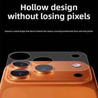 Quarry ฟิล์มกันรอยฐานกล้อง + ฟิล์มกันรอยหลัง ไอโฟน iPhone 17 Pro / 17 Pro Max / 17ProMax Camera Back Film Protector