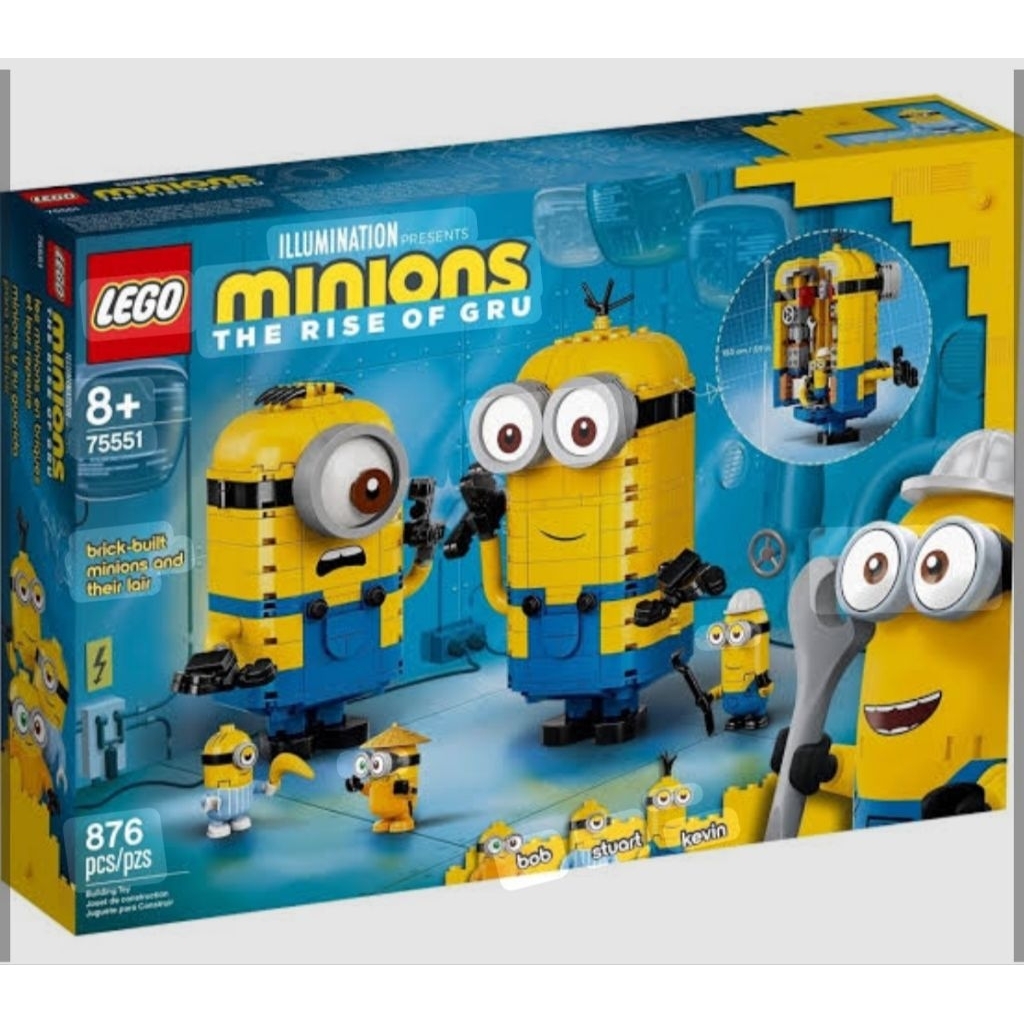 lego minion rise of the gru 75551