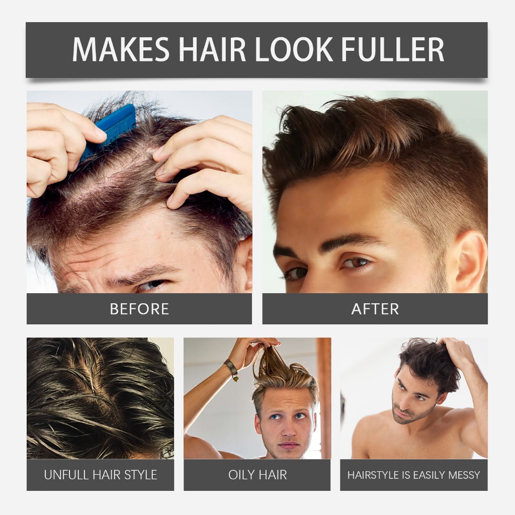 East Moon ผงจัดแต่งทรงผม 23g เพิ่มโวลุ่ม ควบคุมความมัน ผงเพิ่มโวลลุ่ม แป้งแมตต์ สำหรับจัดเเต่งทรงผม - รูปที่ 2