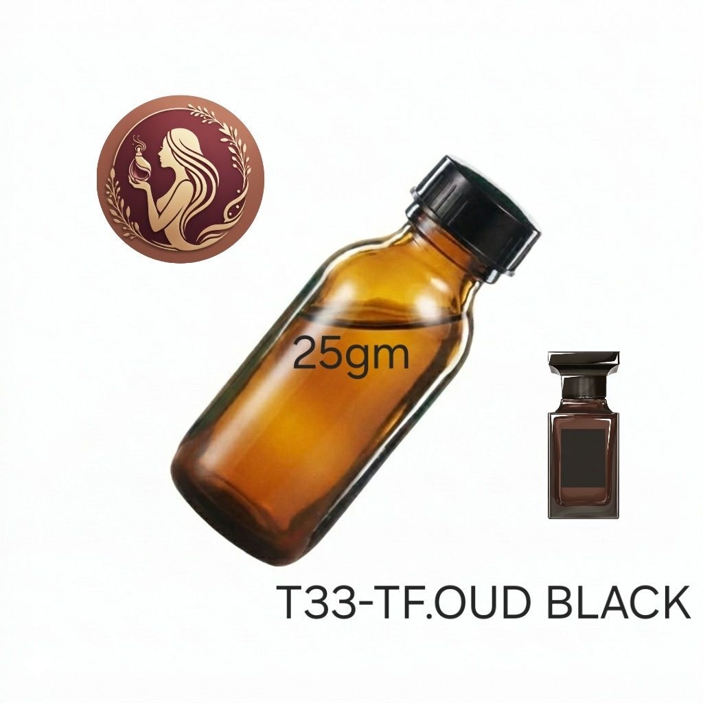 หัวน้ำหอม กลิ่น T33-TF.OUD BLACK perfume unisex