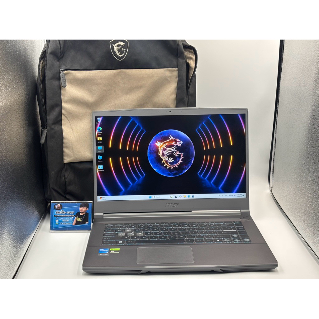 NOTEBOOK (โน๊ตบุ๊ค) MSI THIN 15 B13UCX-1610TH