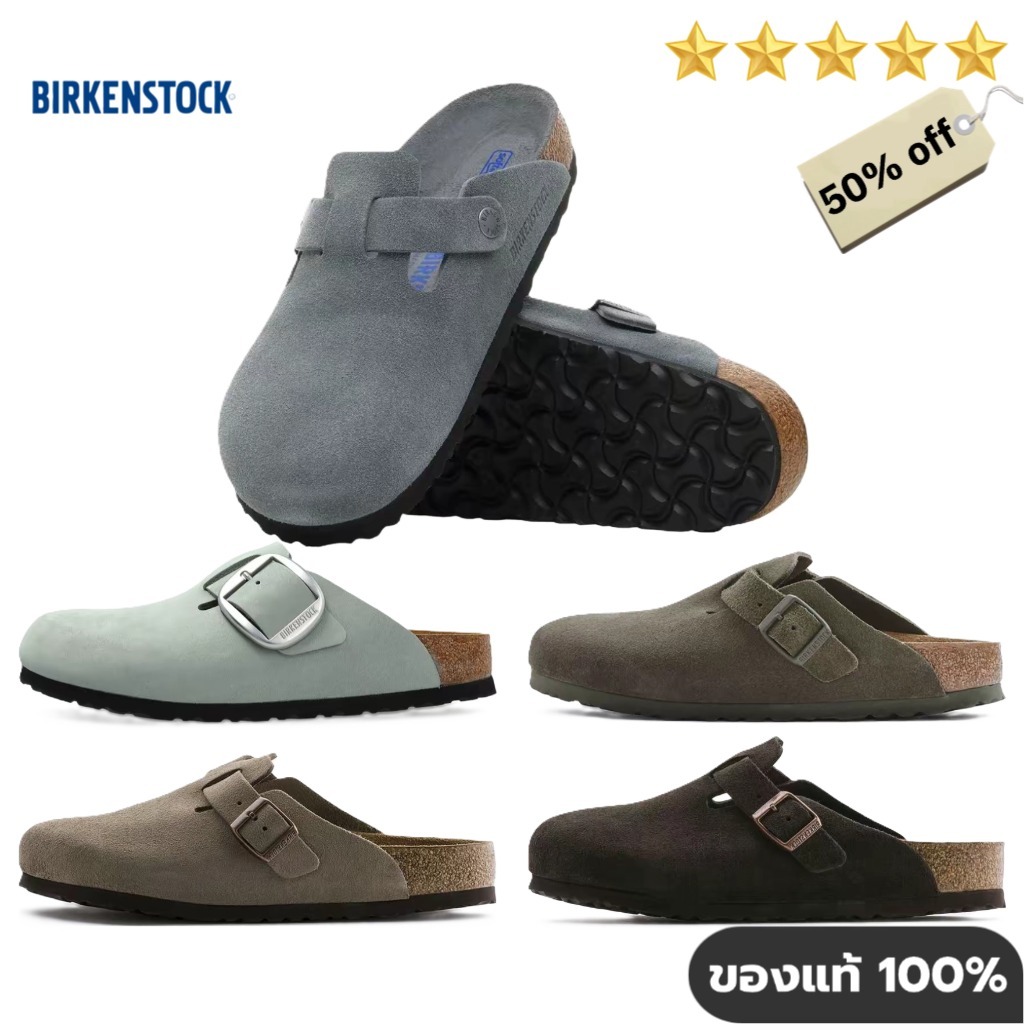 Birkenstock 【ของแท้💯】✔BIRKENSTOCK Zurich  รองเท้าแตะ Unisex