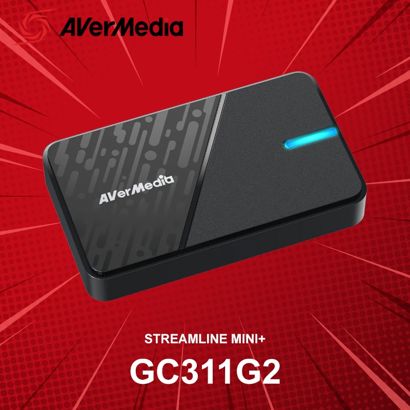 การ์ดแคปเจอร์ Avermedia รุ่น StreamLine MINI+ - GC311G2 ประกันศูนย์ 3 ปี