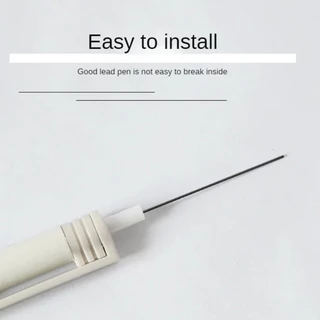 ของมาใหม่！1000ชิ้น/กล่อง ไส้ดินสอ ใส้ดินสอกด 0.5mm สำหรับ2b ความยาว6CM วัสดุเรซิ่น ติดตั้งง่าย สำหรับนักเรียน
