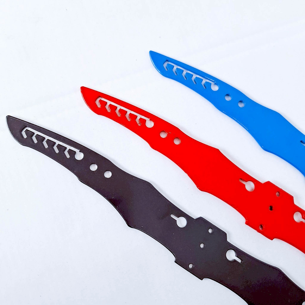 ปีกเหล็ก หนา3 มม. ทำสีพาวเดอร์โค้ด